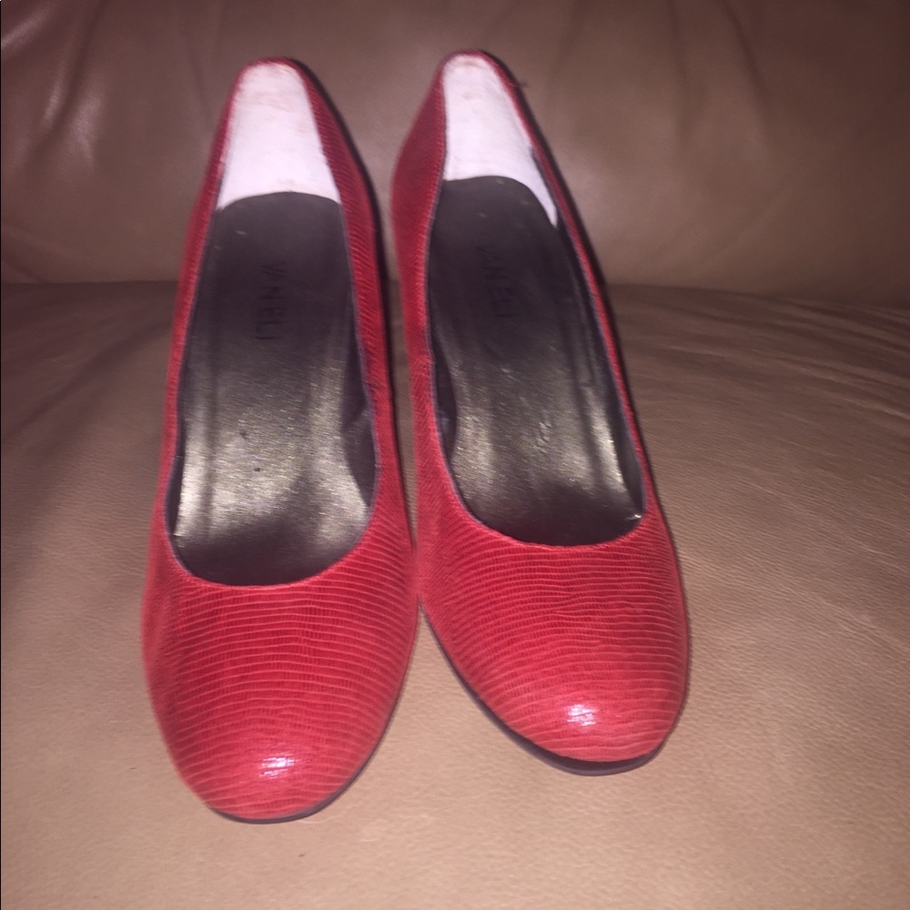 Vaneli red heels